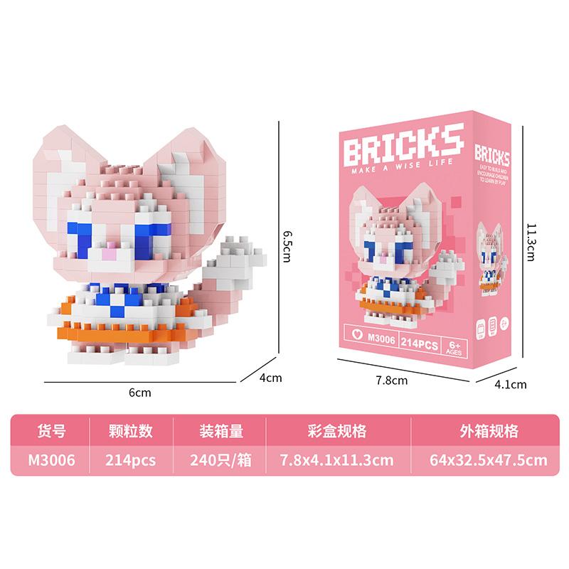 Make A Wise Life – Cartoon & Character Nano Block Building Sets | Mini Brick Figures for Kids & Collectors