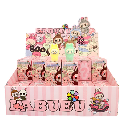 Labubu Keychain Pendant Three-Dimensional Pink