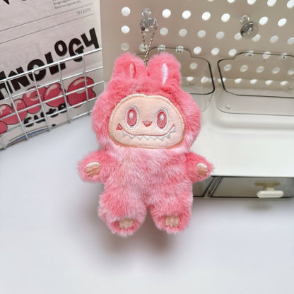 Labubu The Monsters – 3rd Gen Plush Keychain Doll | 12–15cm Backpack Charm Pink