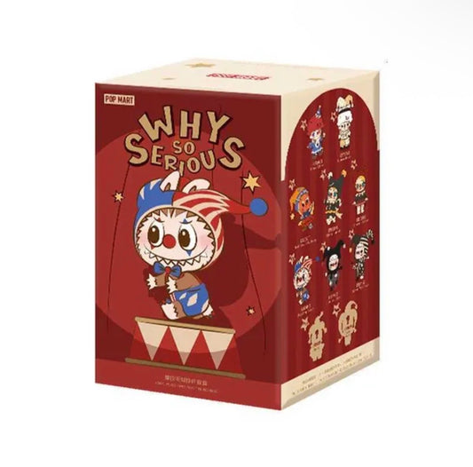 Labubu The Monsters – “Why So Serious” Series | Vinyl Plush Pendant Blind Box Collectibles 1 Blind Box