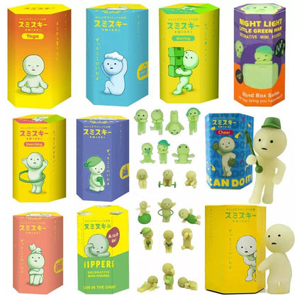 Smiski Hippers Toilet Glow-in-the-Dark – Mini Blind Box Figure | Stick-On Character Toy