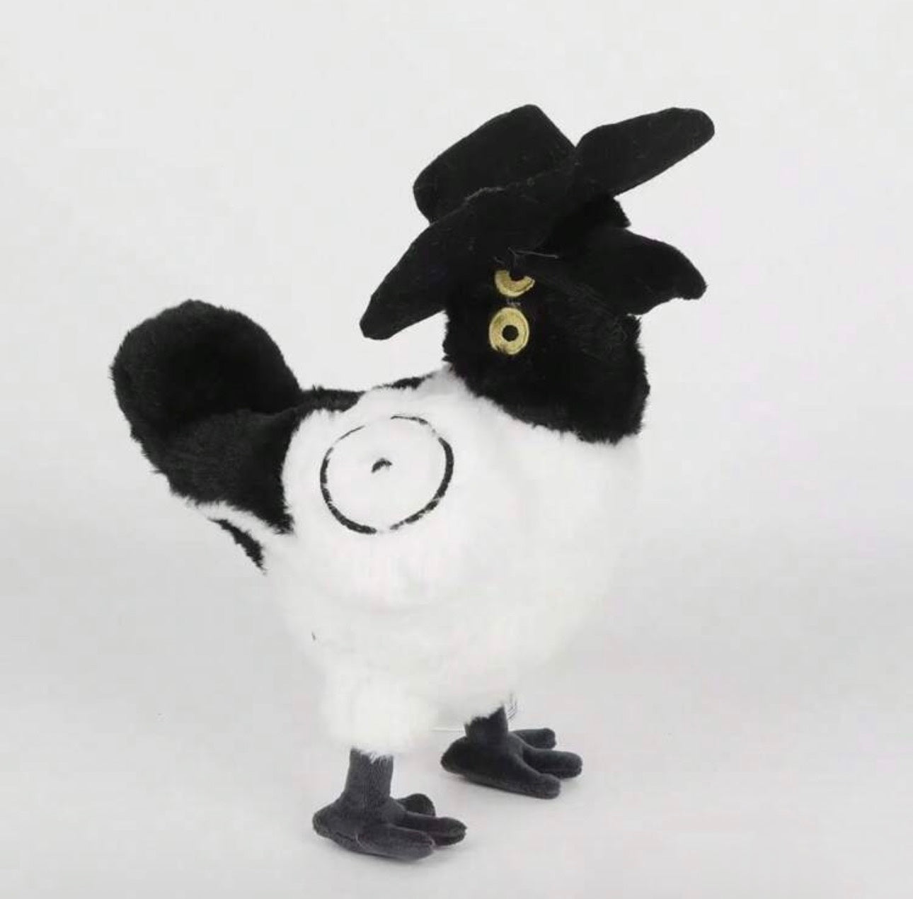 K-POP Witch Hunter Tiger Plush Doll – Blue Striped Character Plush Multicolor Crow 27cm