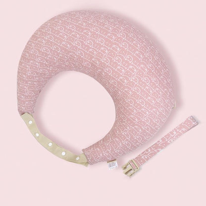 Adjustable Breastfeeding Nursing Pillow Pink