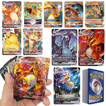 100pcs Assorted Pokémon Cards Collection | Mixed TCG Lot • Commons, Uncommons & Foils | Kids & Collector Bundle (H15)