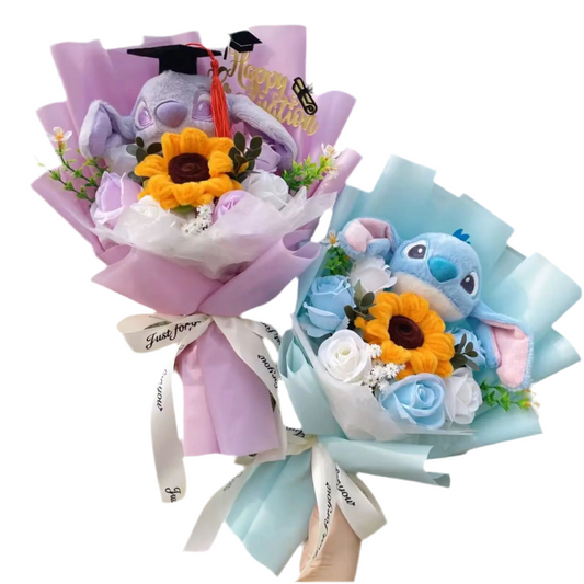 Plush Teddy Bear Gift Flower Bouquet