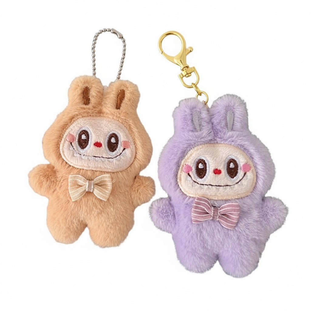 Labubu Plush Keychain – Cute Cartoon Bag Charm