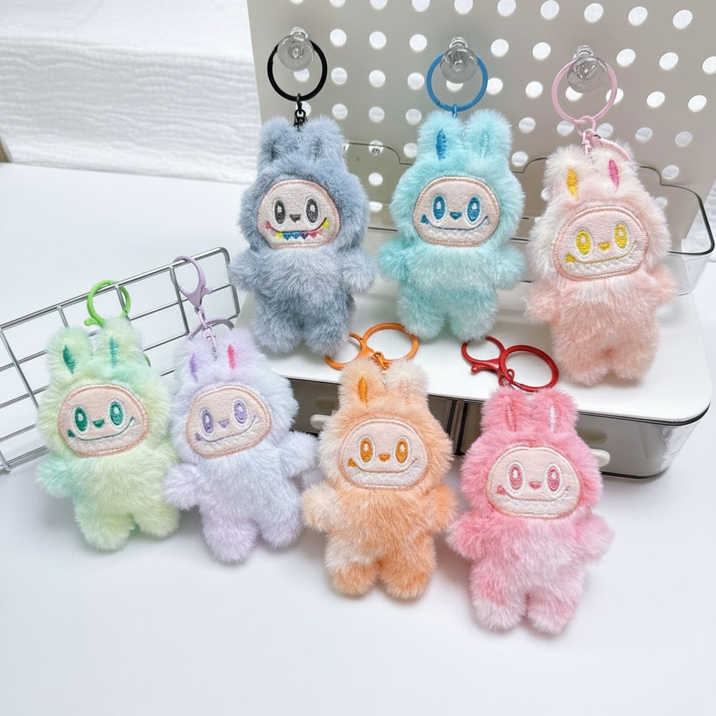 Labubu The Monsters – 3rd Gen Plush Keychain Doll | 12–15cm Backpack Charm