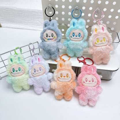 Labubu The Monsters – 3rd Gen Plush Keychain Doll | 12–15cm Backpack Charm
