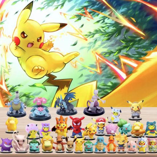 24 Days Pokémon Adventure Calendar – Blind Box Countdown Set | 24 Pokemon Figures