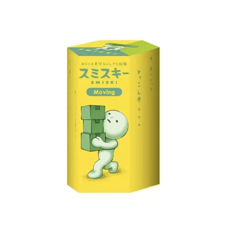 Smiski Hippers Toilet Glow-in-the-Dark – Mini Blind Box Figure | Stick-On Character Toy Multicolor E