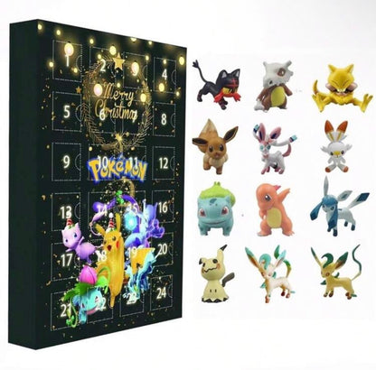 Pokémon Christmas Advent Calendar – 24 Kawaii Pikachu Figures
