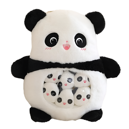 Plush Panda Koala Capybara Pudding Bag Stuffed Toy 35-50cm Panda