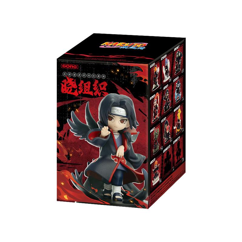 Naruto: Shippuden Series Battle Against Akatsuki Themed Figure Blind Box Multicolor 1 Pack