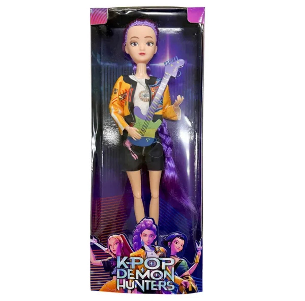 Anime K-Pop Demon Hunters Doll – Rumi, Mira & Zoi Vinyl Mask Figurines C