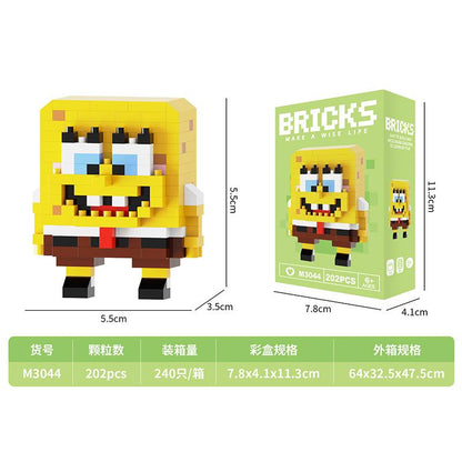 Make A Wise Life – Cartoon & Character Nano Block Building Sets | Mini Brick Figures for Kids & Collectors