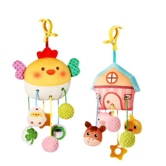 Chick House Multi Baby Rattle Toy