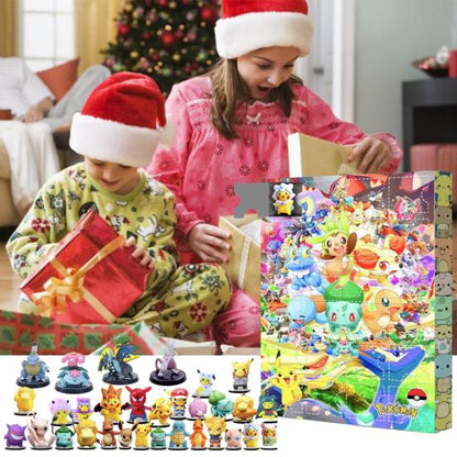 24 Days Pokémon Adventure Calendar – Blind Box Countdown Set | 24 Pokemon Figures