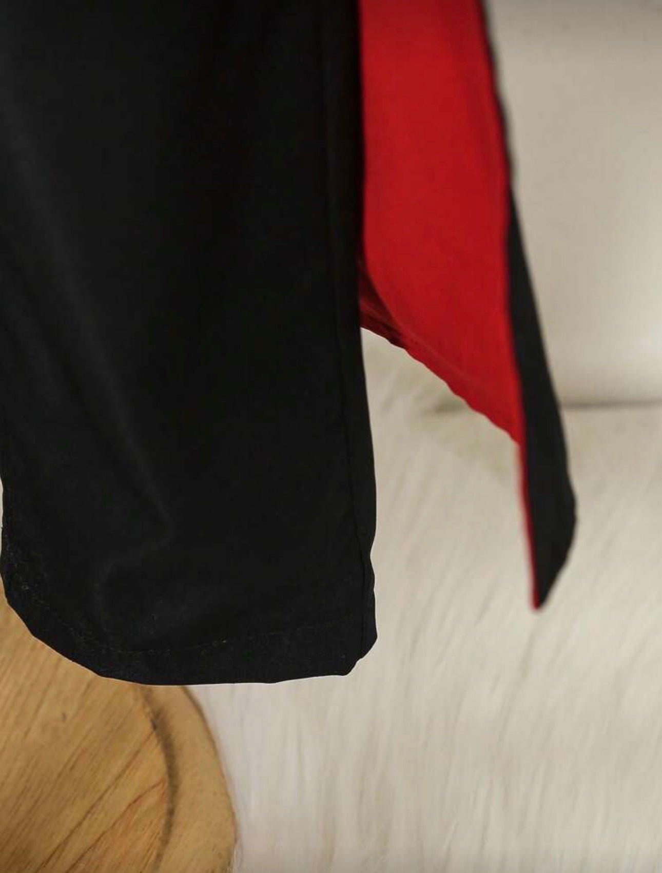 Baby/Toddler Vampire Costume – 3-Piece Halloween Outfit with Red Vest, Black Trousers & Cloak Jacket | Prince of Darkness Party Wear (6M–3Y)