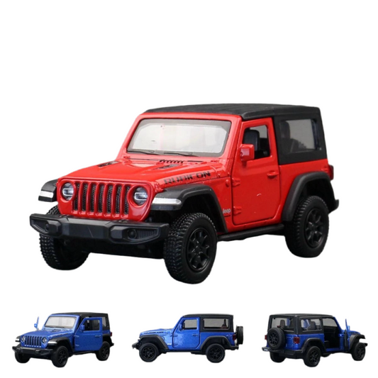 RMZ City 1/36 scale model of a Jeep Wrangler Rubicon Toy Car