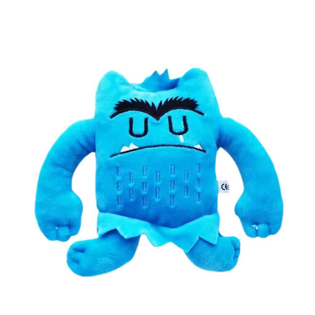 Plush The Color Monster Stuffed Toy - 15cm (6 Pack)