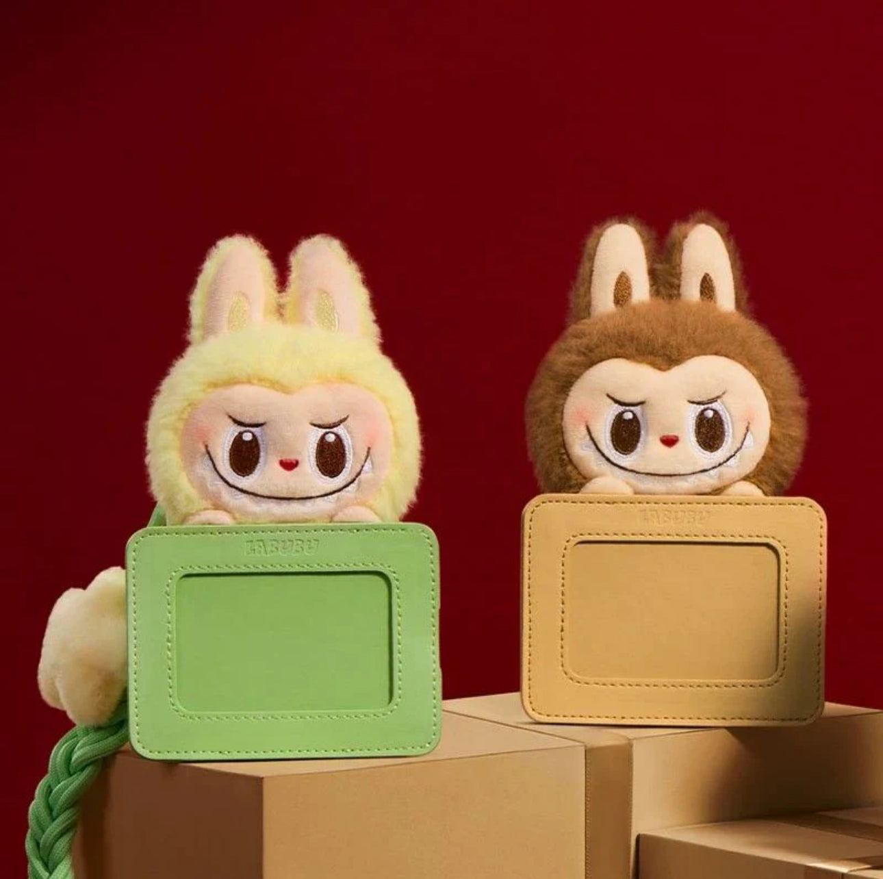 The Monsters Labubu Twinkly Fairy Tale Plush Card Holder