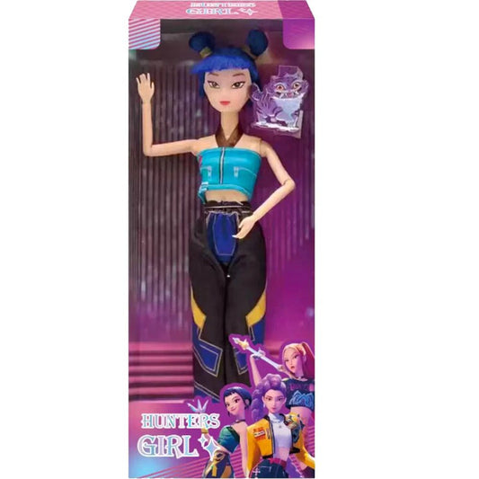 Anime K-Pop Demon Hunters Doll – Rumi, Mira & Zoi Vinyl Mask Figurines A