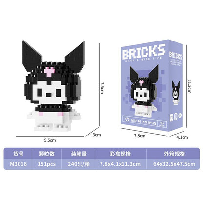 Make A Wise Life – Cartoon & Character Nano Block Building Sets | Mini Brick Figures for Kids & Collectors