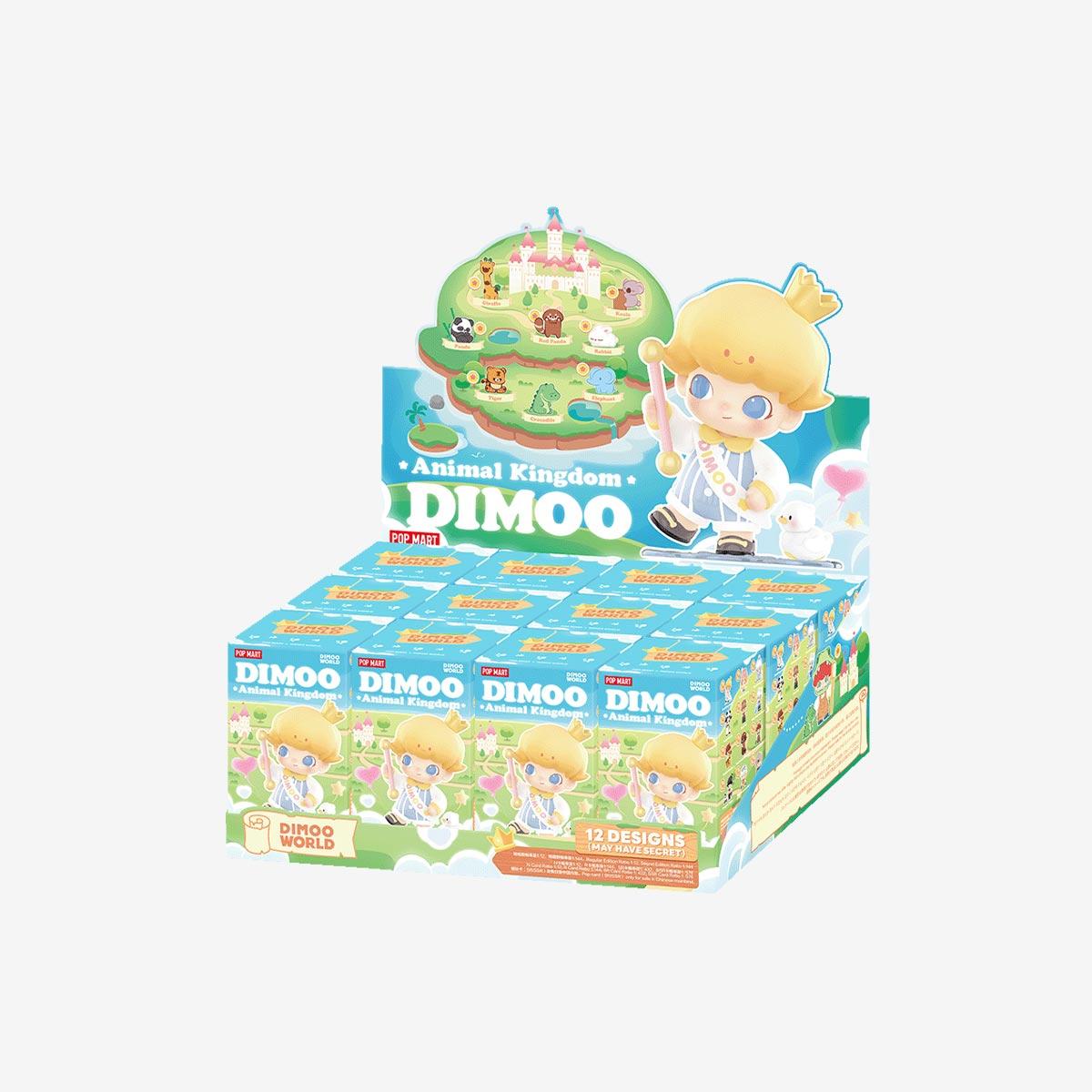 Dimoo Animal Kingdom Series – Blind Box Figures | Single Pack or 12-Piece Set Multicolor 12 Pack