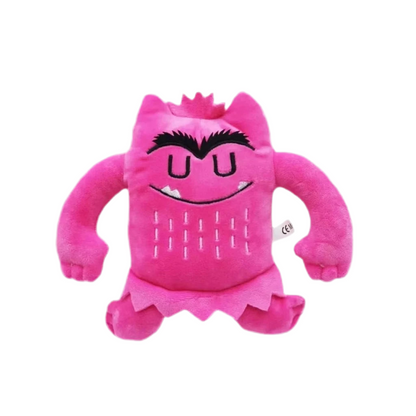 Plush The Color Monster Stuffed Toy - 15cm (6 Pack)