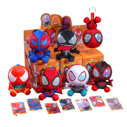 Spider-Man: Miles Morales Venom Cosbi Plush Keychain – Across the Spider-Verse Edition
