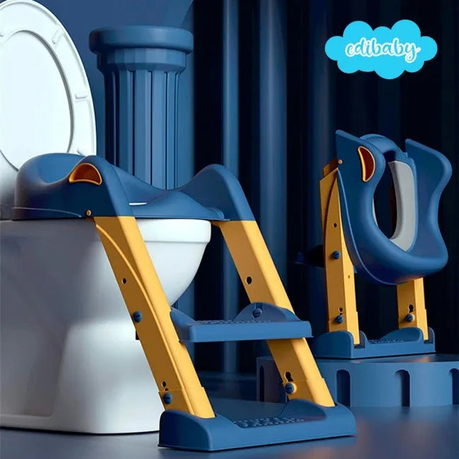 Children’s Toilet Training Seat Built In Step Ladder