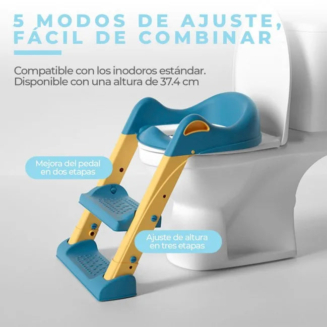Children’s Toilet Training Seat Built In Step Ladder
