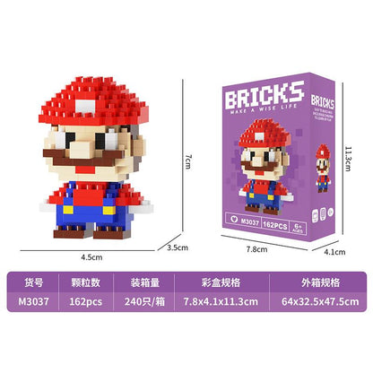 Make A Wise Life – Cartoon & Character Nano Block Building Sets | Mini Brick Figures for Kids & Collectors