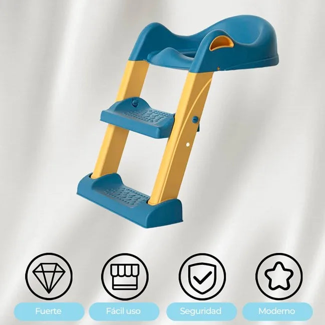 Children’s Toilet Training Seat Built In Step Ladder