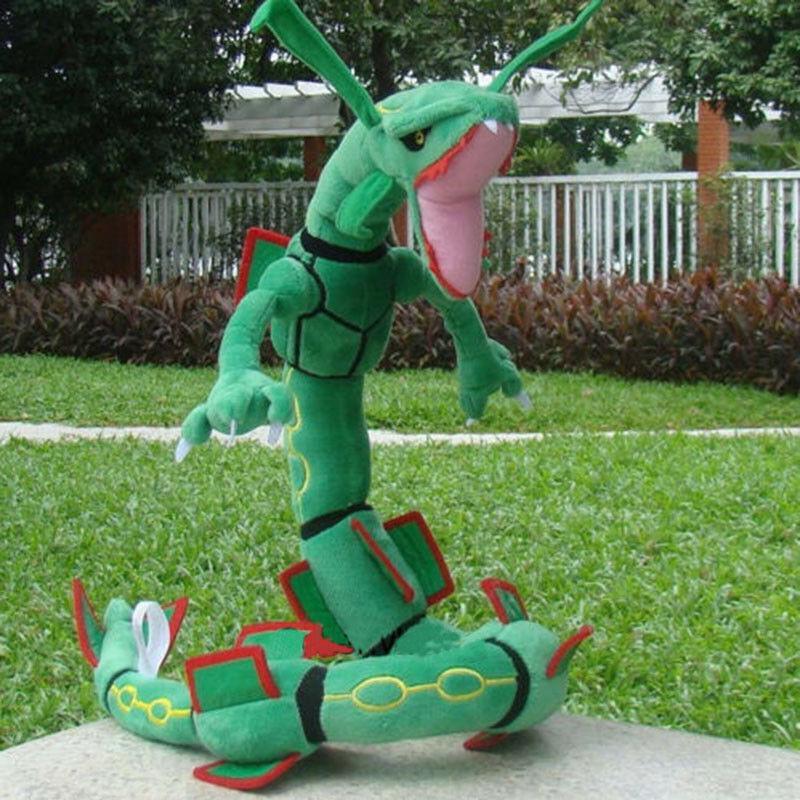 Rayquaza Plush Toy | Legendary Pokémon Plush • Soft Dragon Figure