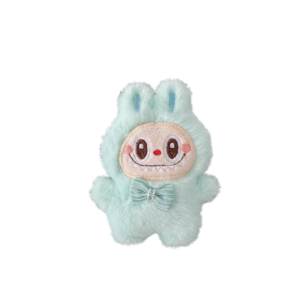 Labubu Plush Keychain – Cute Cartoon Bag Charm Blue