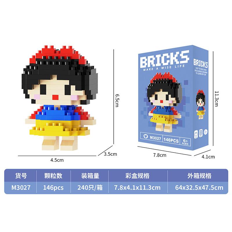 Make A Wise Life – Cartoon & Character Nano Block Building Sets | Mini Brick Figures for Kids & Collectors