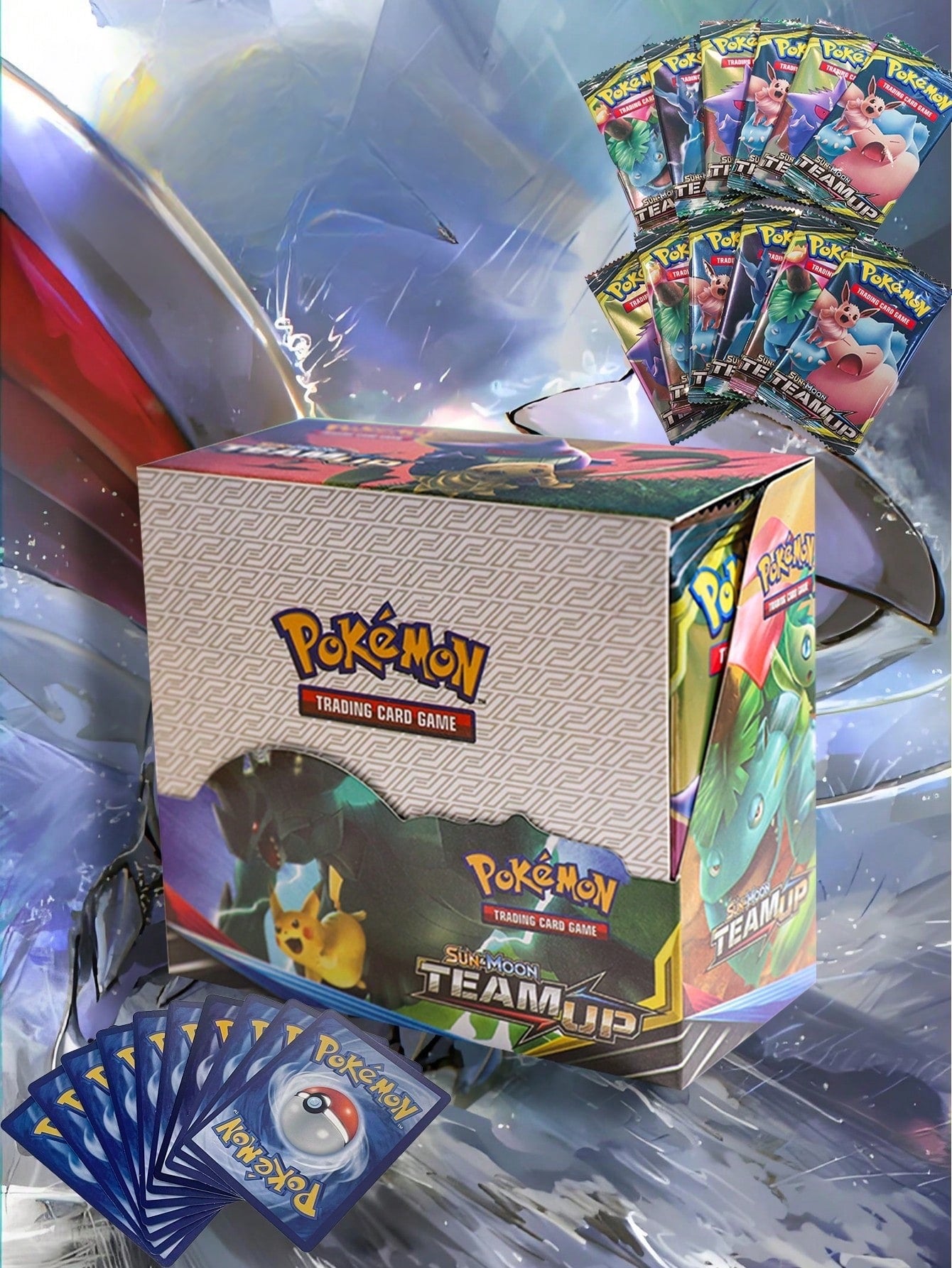 Booster Box Pokémon Trading Card Game Sun & Moon—Team Up