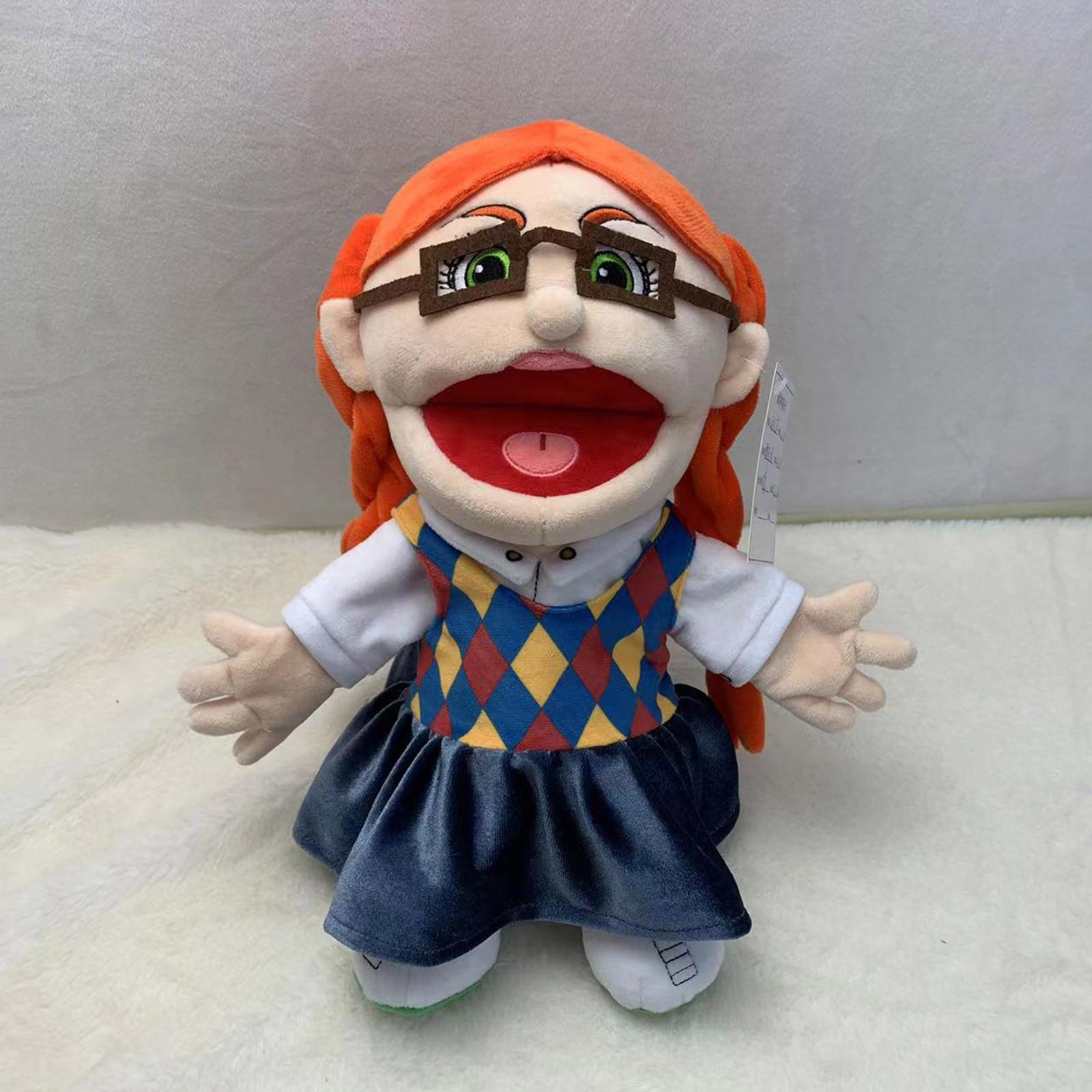 Plush Hand Puppets Inspired by Jeffy Puppet Series | Soft Character Puppets for Kids & Collectors