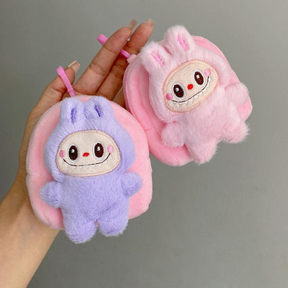 Labubu The Monsters – Plush Backpack Coin Purse | Mini Zipper Pouch