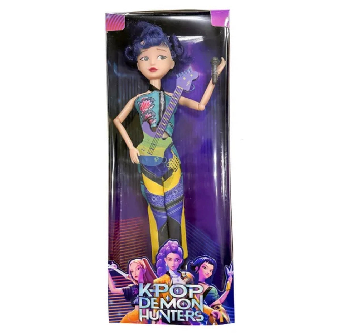 Anime K-Pop Demon Hunters Doll – Rumi, Mira & Zoi Vinyl Mask Figurines D