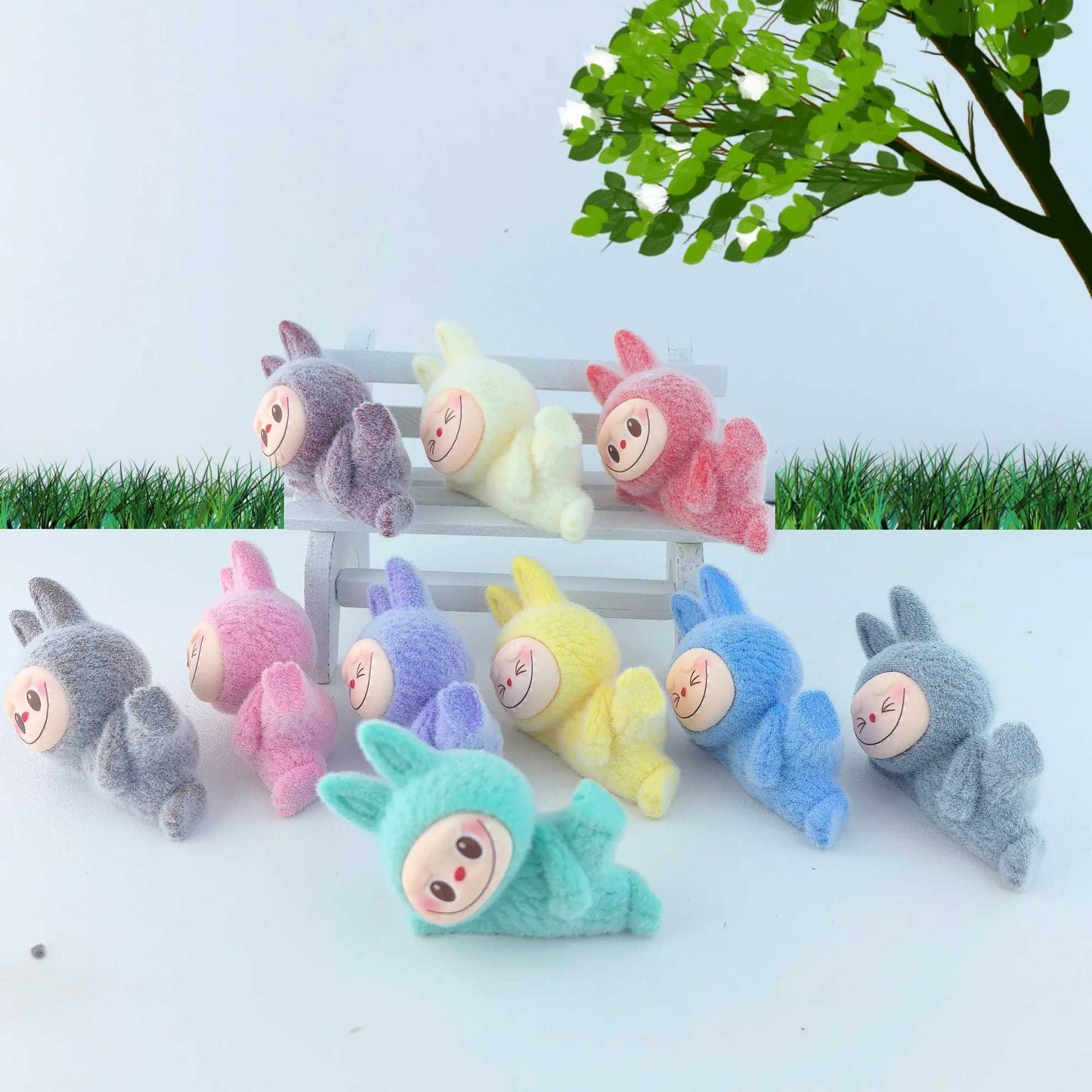 Labubu The Monsters Blind Box Set – 12 Mini Anime Figures | Cute Collectible Dolls | 7cm