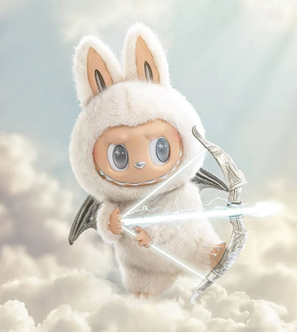 The Monsters Large Labubu Zimomo Angel in Clouds Vinyl Face Doll – 58cm Designer Collectible