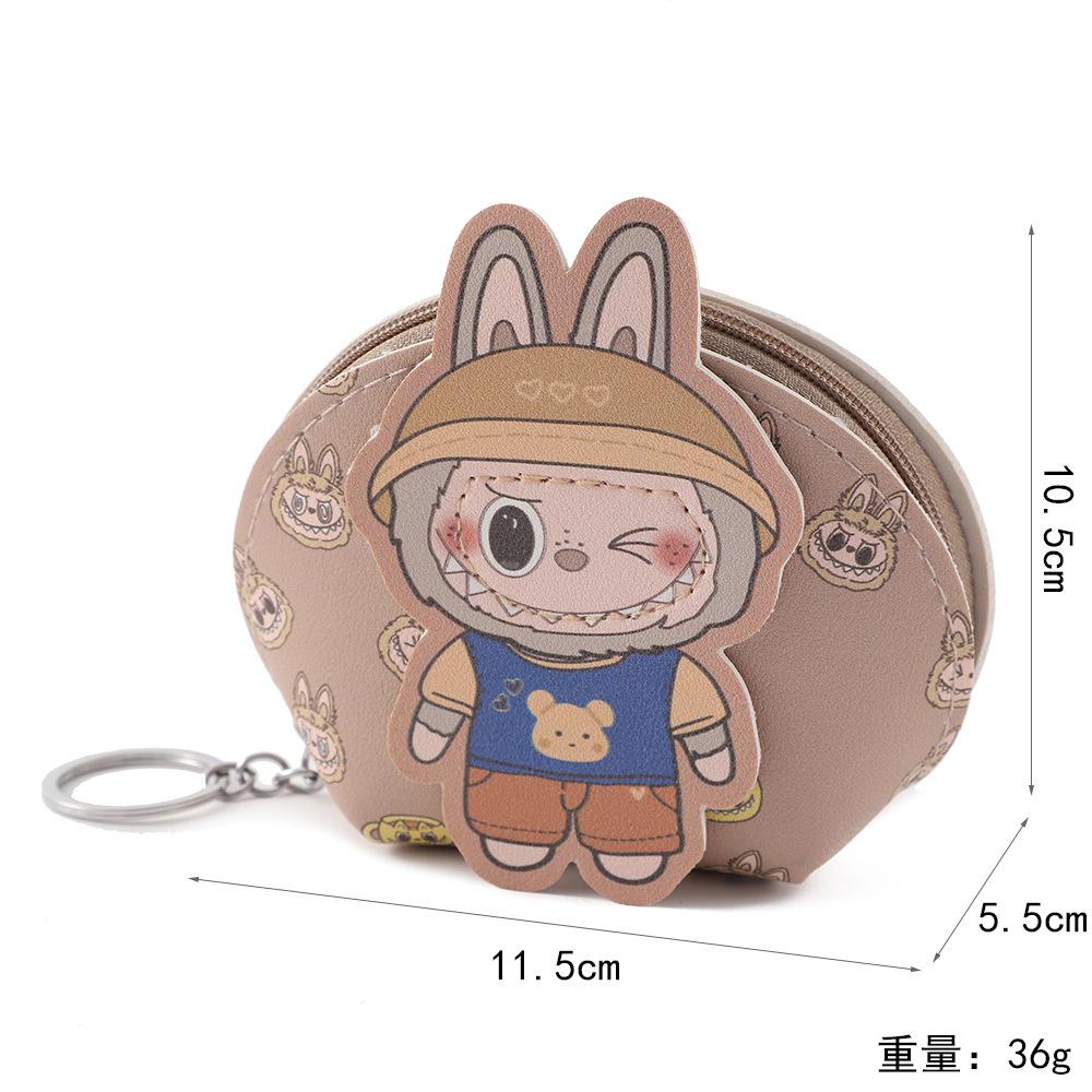 Labubu Coin Purse | Mini Zipper Pouch • Kawaii Accessory
