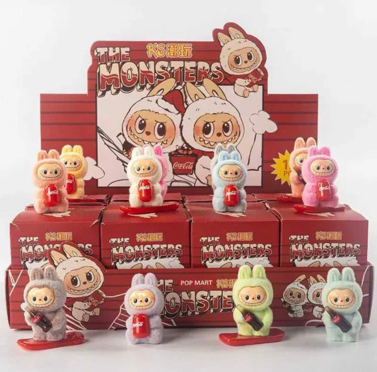 Labubu The Monsters Blind Box Set – 12 Mini Anime Figures | Cute Collectible Dolls | 7cm Multicolor 12 Pack Cola Series
