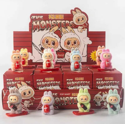 Labubu The Monsters Blind Box Set – 12 Mini Anime Figures | Cute Collectible Dolls | 7cm Multicolor 12 Pack Cola Series