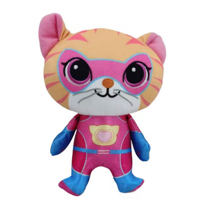 SuperKitties Plush Toy – 18cm | Soft Collectible Cat Hero Plush Multicolor A