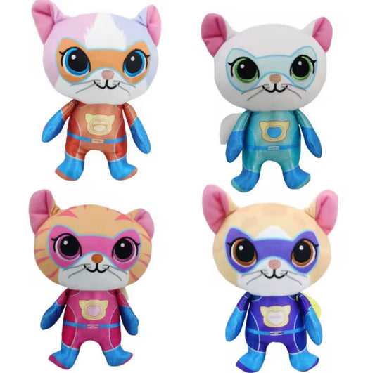 SuperKitties Plush Toy – 18cm | Soft Collectible Cat Hero Plush