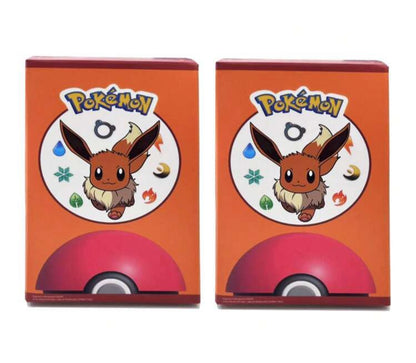 Pokémon Mini Figures Pikachu, Bulbasaur, Charmander, Squirtle, Psyduck, and Eevee Multicolor 2 Pack Box