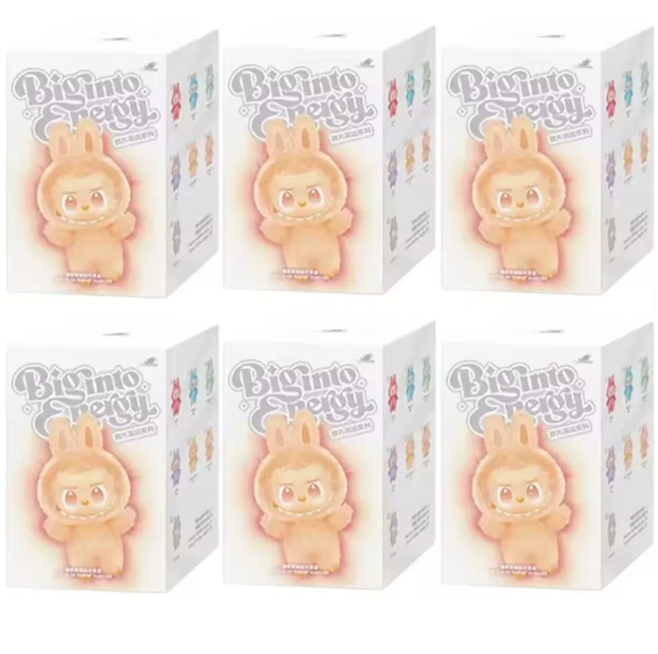 The Monsters Labubu Time to Big Into Energy Vinyl Plush Dolls Random 6 pc